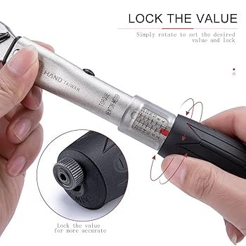 1/4'' Bike Torque Wrench Kit 2-24 NM Torque Fix Set Home